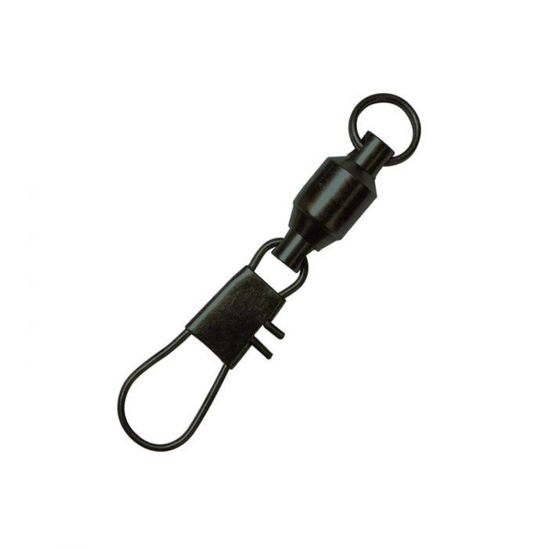 EAGLE CLAW LAZER SHARP BALL BEARING SWIVELS W/INTERLOCK SNAP QTY 15