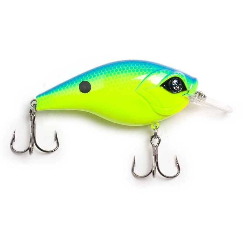 Googan Squad Grande Banger 3 3/4 Oz Chartreuse Blue Back