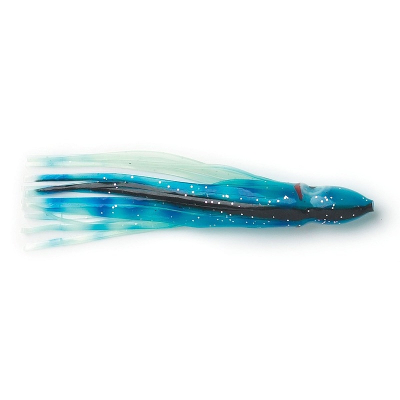 P-Line Sunrise Squid 3.5 Qty 6 Blue Black Stripe