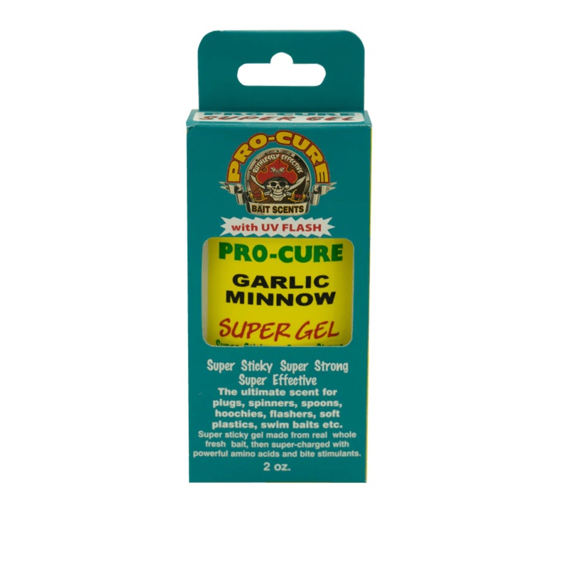 Pro-Cure Garlic Minnow Super Gel 2oz.