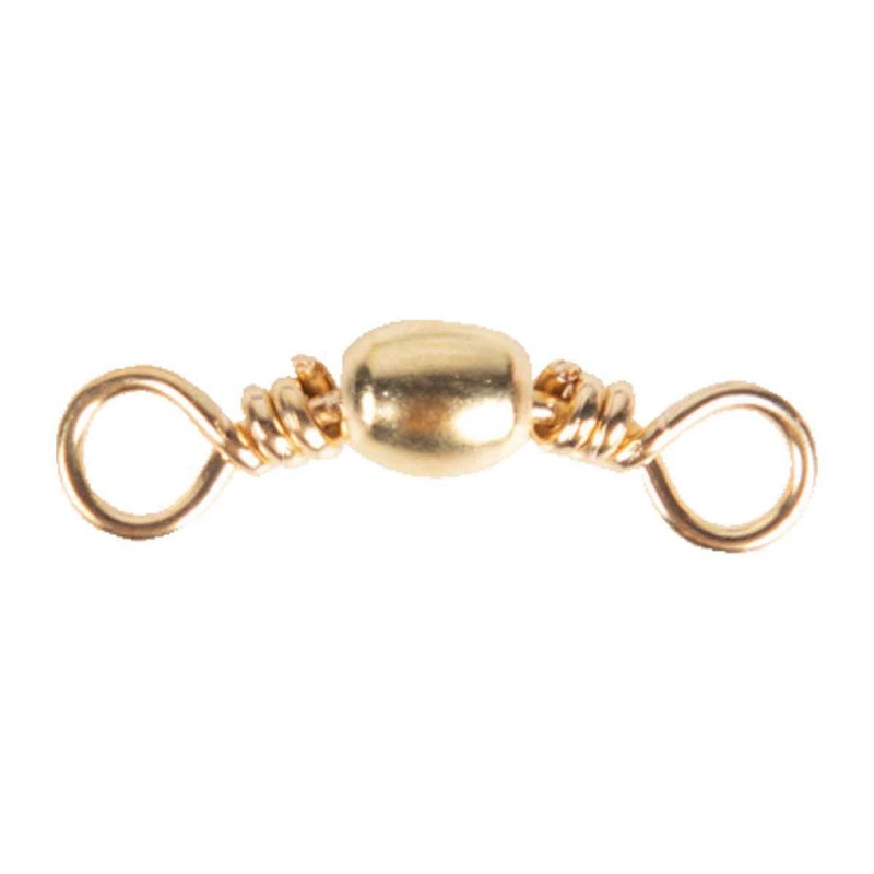 Pucci Barrel Swivel  Size 14 Qty 8 Brass