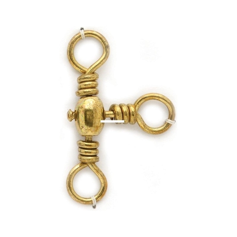 Pucci Crossline Swivels Brass|3 Qty 4|5 Qty 6|12 Qty 8