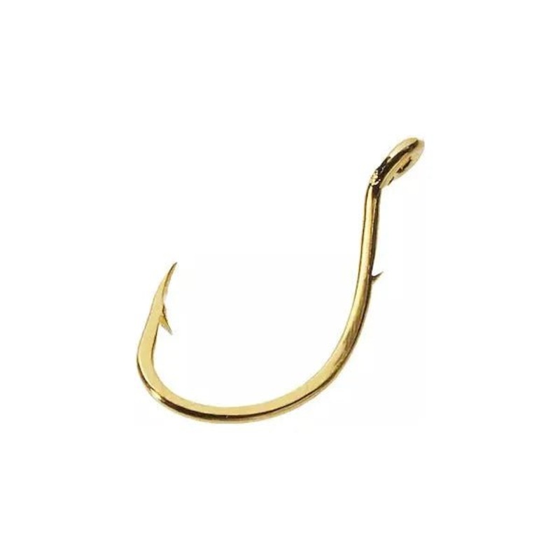 South Bend Salmon Egg Snelled Hooks Qty 6 Gold