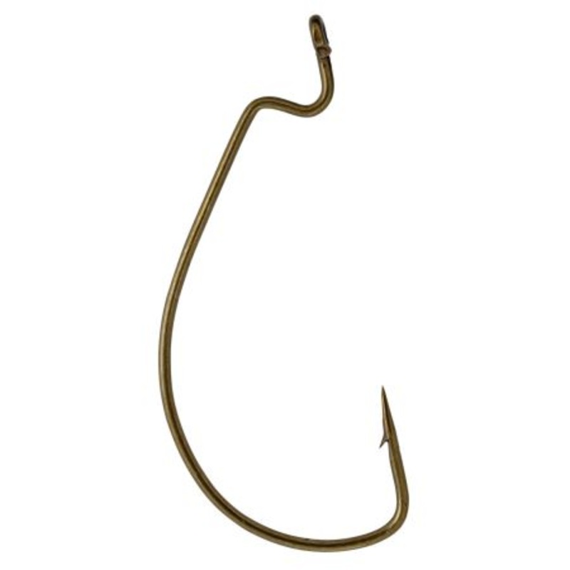 South Bend Worm Hooks Size 1 Qty 10