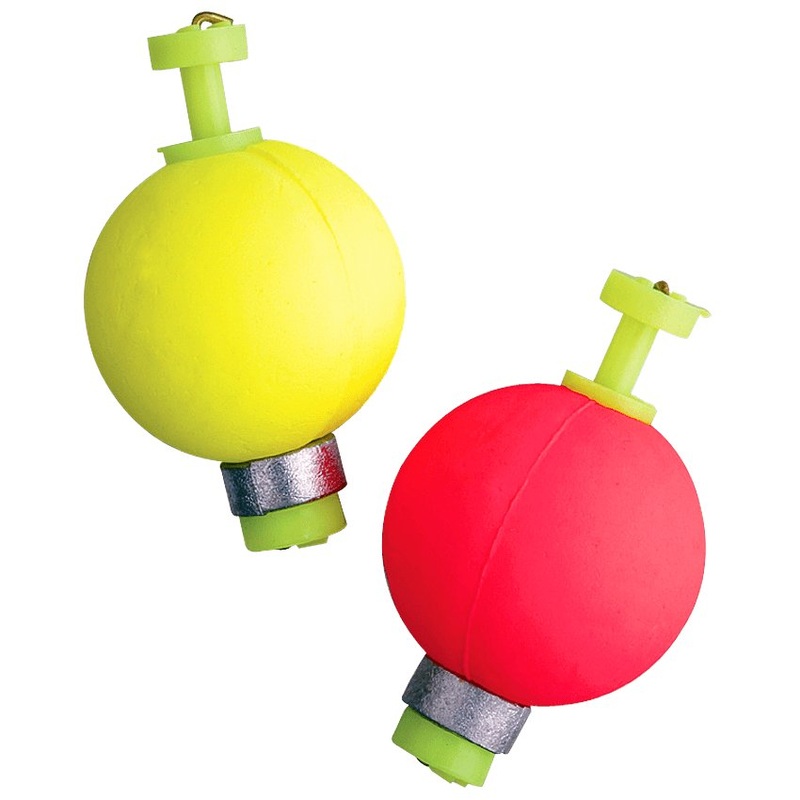 Thill Round Weighted Foam Clip Floats Qty 2
