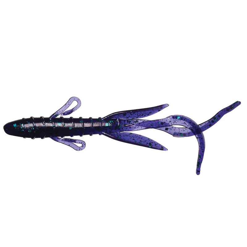 Xcite Baits Hawgalicious 5.5 Grape Ape 10 Pack