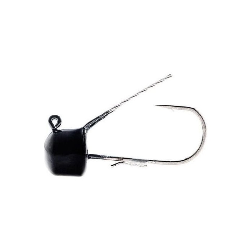 Z Man Finesse Shroomz Weedless 1/6 Oz Qty 5 Black