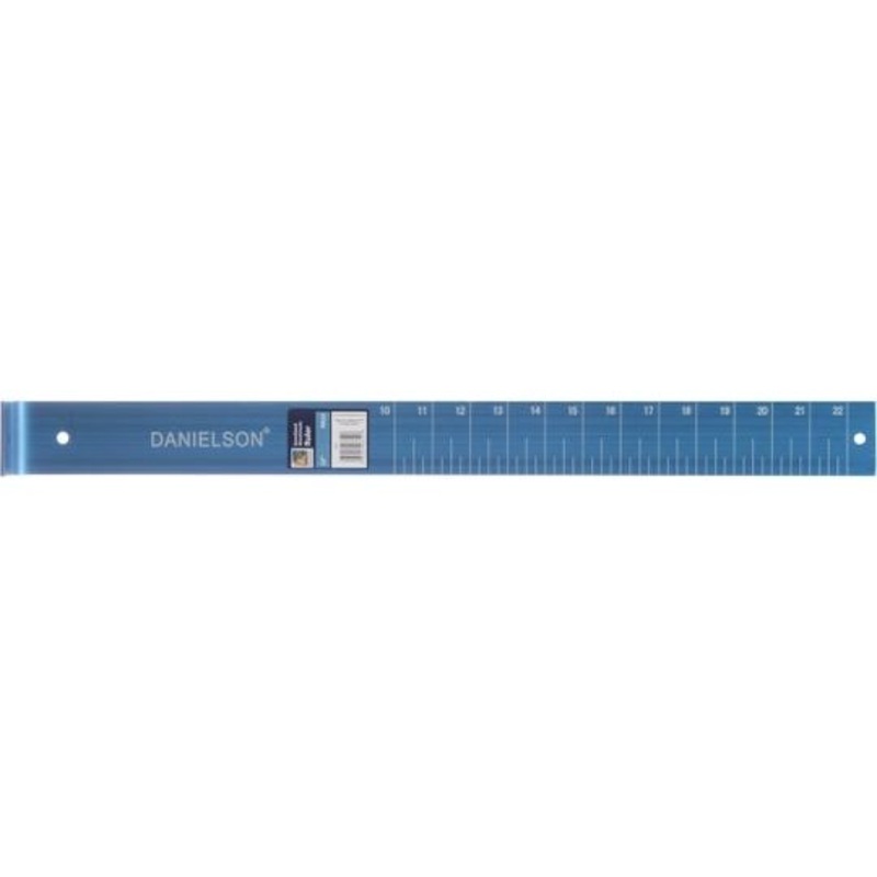 Danielson Ruler Anodized Aluminum 22