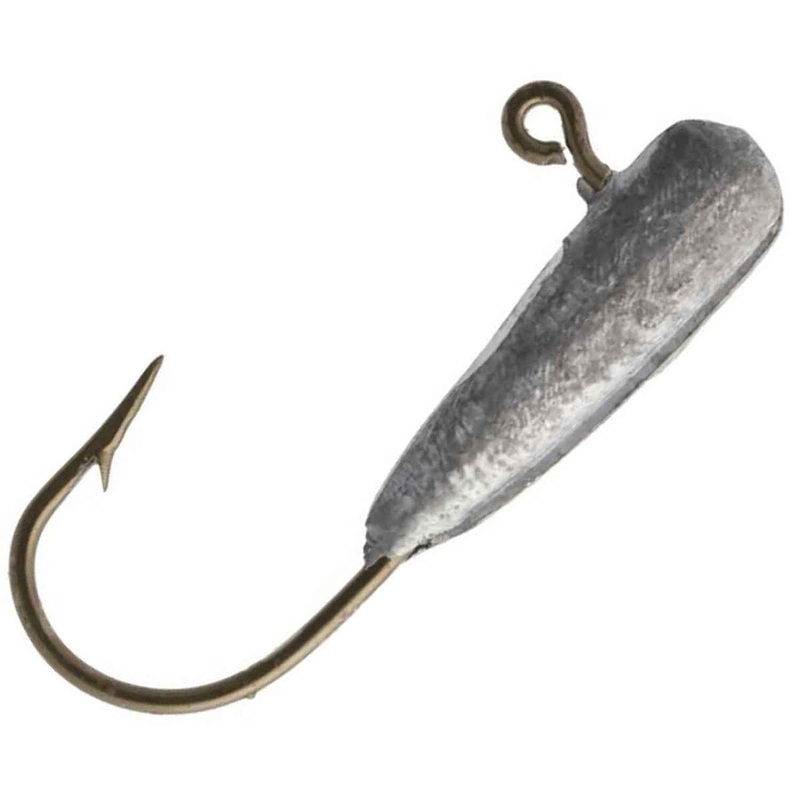 Eagle Claw Tube Jigs|1/8 Oz Size 1/0 Hook Qty 25|1/32 Oz Size 6 Hook Qty 50