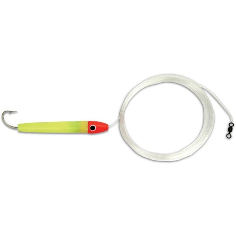 GOT-CHA Troll Rig 2/0 SS Hook 18 Ft 30Lb Mono Leader