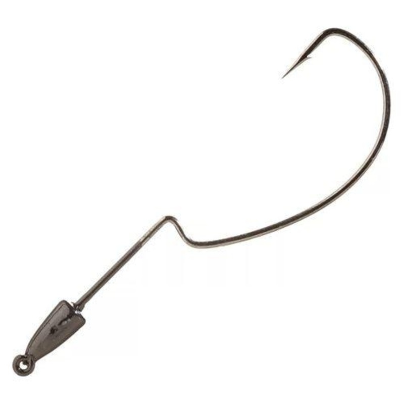 Luck E Strike Perfect Finesse Worm Rig Black Qty 4
