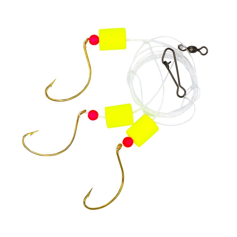 Matzuo Pompano Rig W/ Floats 38 35Lb Test 1/0 Hook
