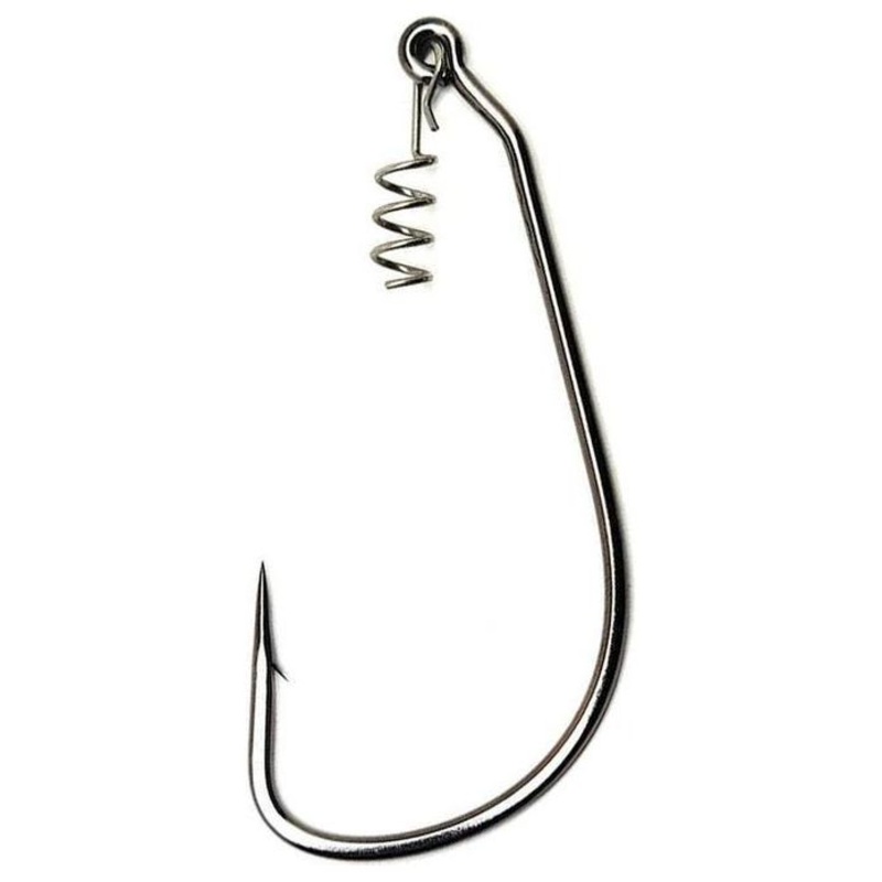 Mustad Impact Soft Plastic W/ Spring Keeper Qty 5