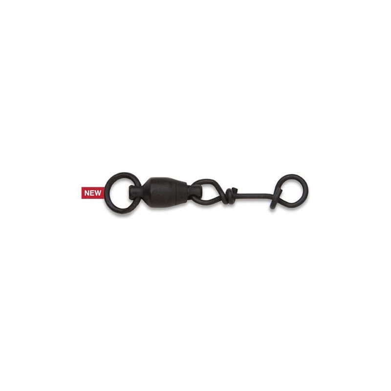 Sampo Welded Ring w/Oh Snap Size 3 60Lb Qty 3 Black