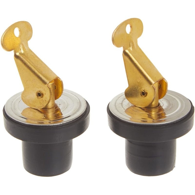 Shoreline Marine Baitwell Plug 5/8 16 MM Brass Qty 2
