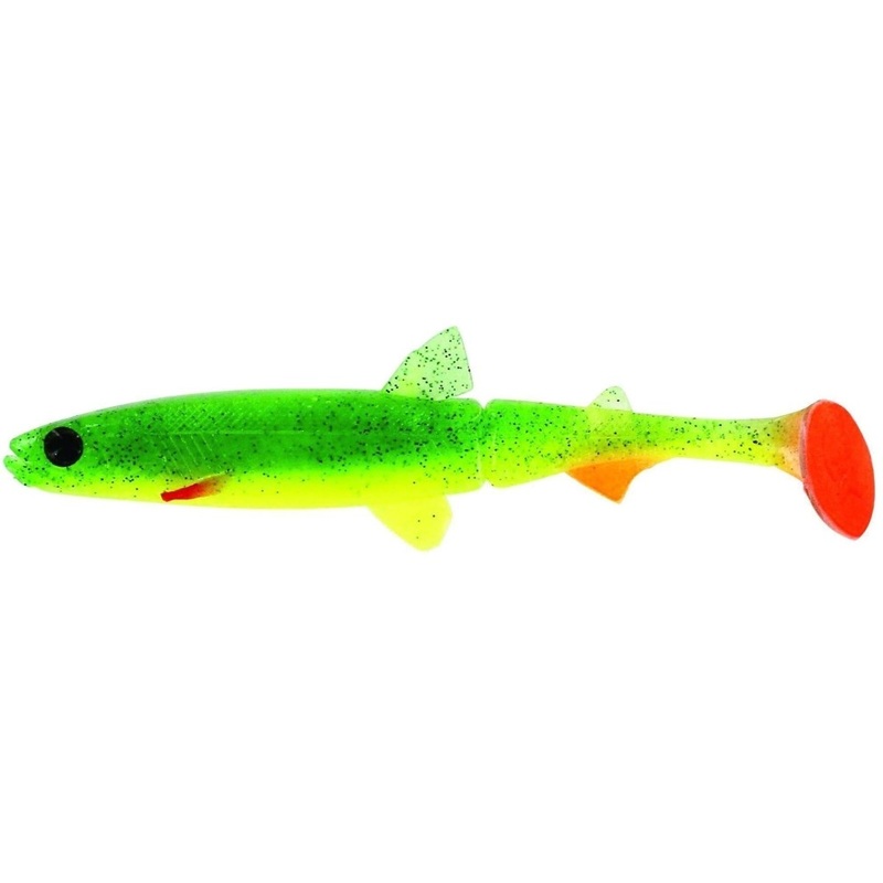 Westin HypoTeez Soft Jointed Paddle Tail Swimbait 3-1/2 Fireflake Qty 6