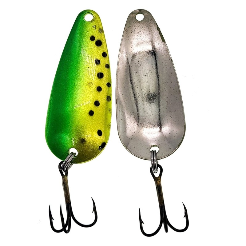FAS Casting Spoons 1/2 Oz 2-1/8 Green Trout (Bulk)