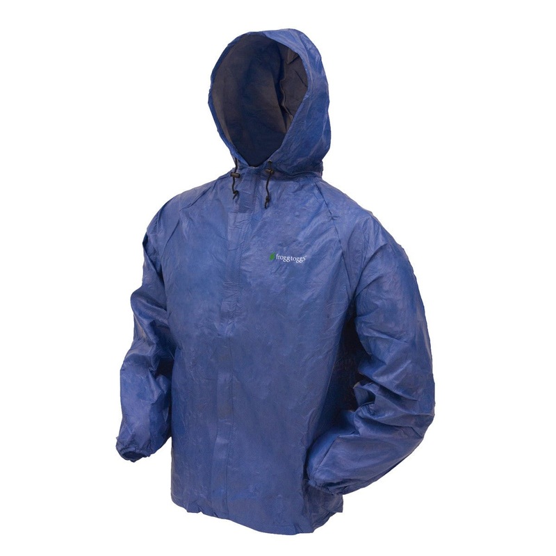 Frogg Toggs Men's Ultra Lite Rain Jacket-Large-Blue