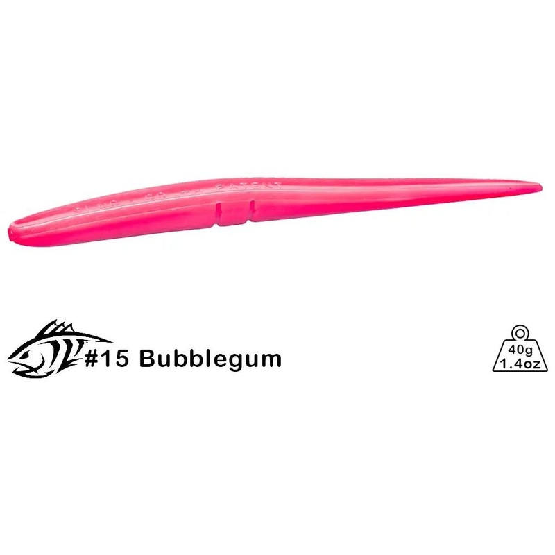Lunker City Slug-Go 9 Bubblegum Qty 8