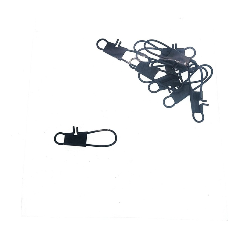 Mustad Interlock Snap Swivels 1-5/16 Size 2/0 Qty 10 (Bulk)