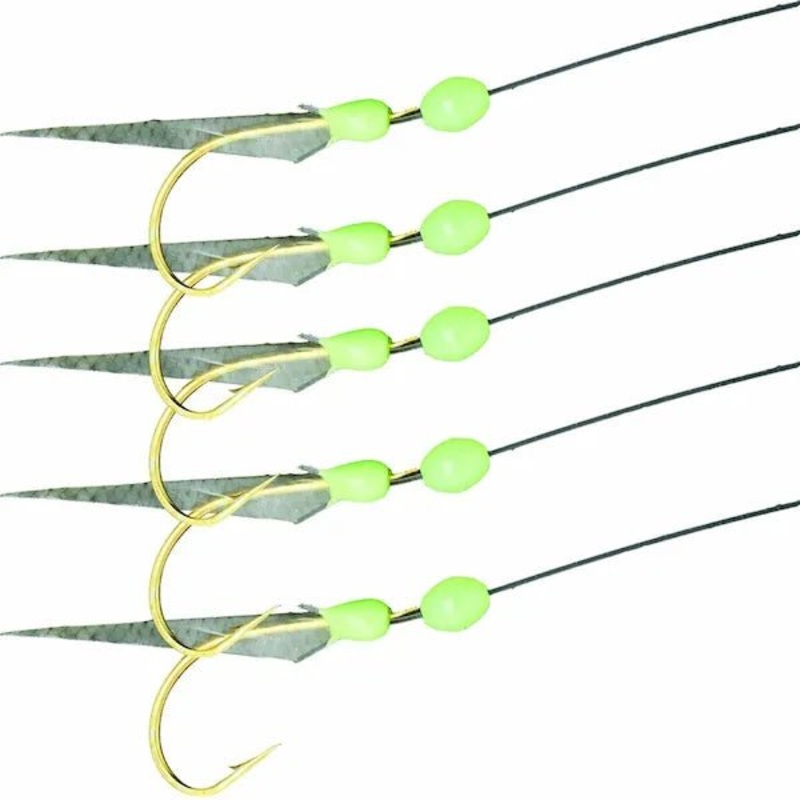 Mustad Mackerel Fish Skin Sabiki Rigs Qty 5