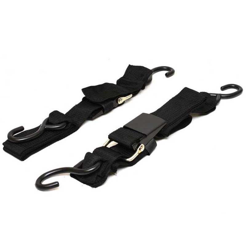 Shoreline Marine Transom Tie Down Straps 48 Black Qty 2