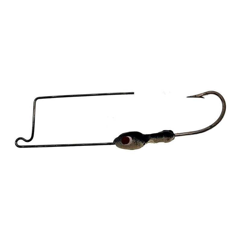 Cato-Brawley Buzzbait Wire W/ Jig Head Qty 5