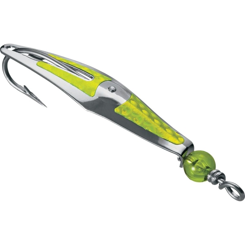 Clarkspoon Flash Spoon 2 3/16 Oz Blade Chartreuse Flash Tape