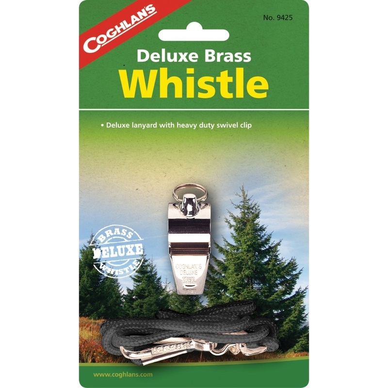 Coghlan's 9425 Deluxe Brass Whistle