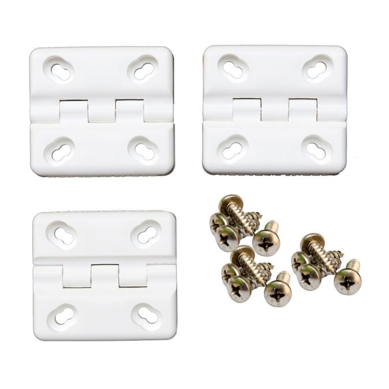 Cooler Shield Hinges For Rubbermaid/Coleman Coolers 3 Pack