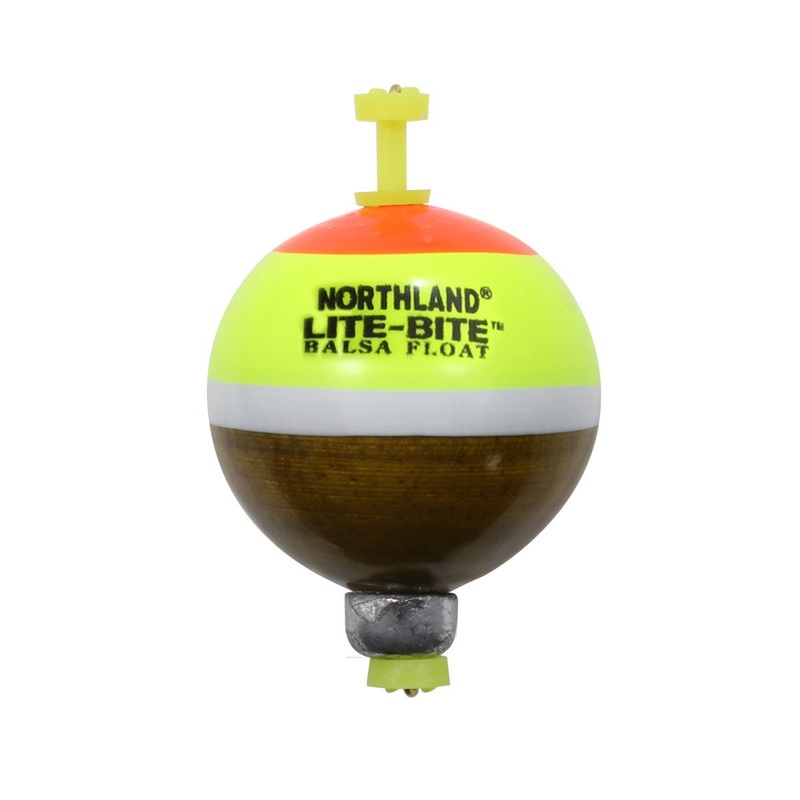 Northland Tackle Lite-Bite Weighted Round Bobber Qty 2