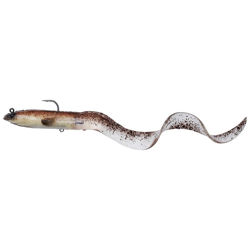 Savage Gear Real Eel Shallow Runner 12 2-1/2 Oz Horny Green Eye