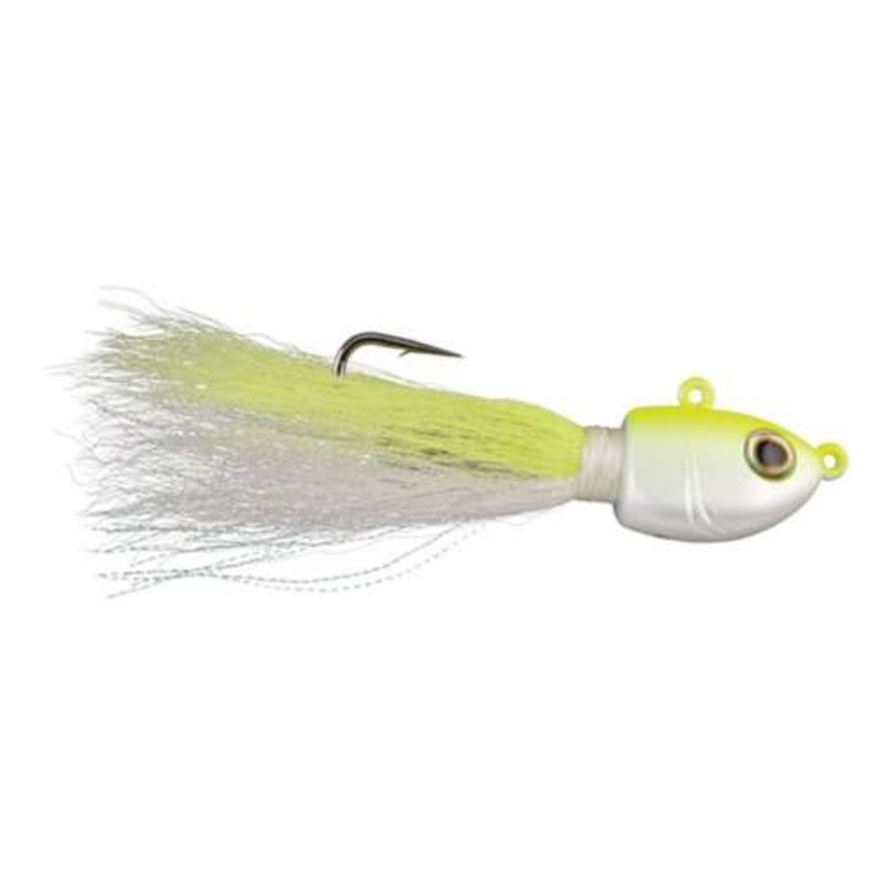 Berkley Fusion 19 Bucktail Jig 3.8 Oz 4 White Chartreuse