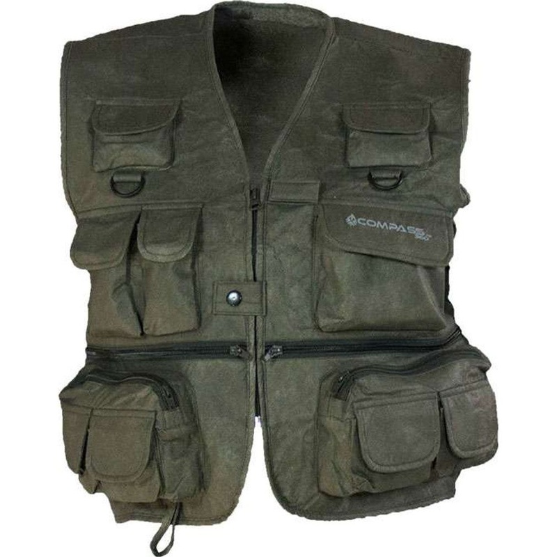 COMPASS360 SPORT TEK WADING VEST STONE
