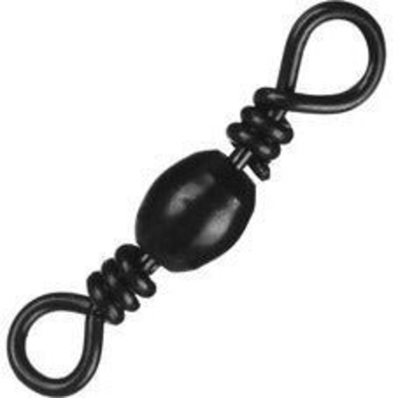 Danielson Barrel Swivel Black 2/0 Qty 3