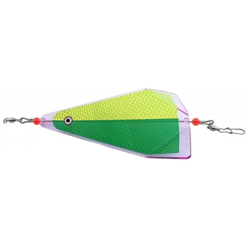 Delta Tackle D-88858 Inline Flasher 8 UV 50/50 Green/Chartreuse