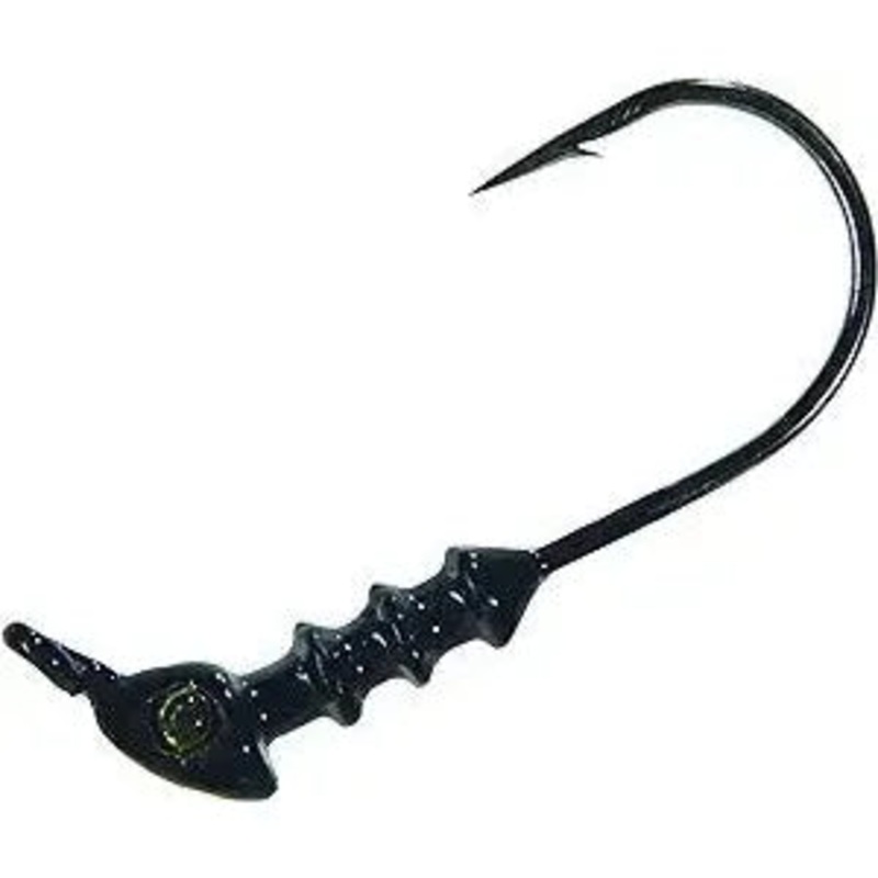 Mister Twister Exude Saltwater Jig Head 3/16 Oz Qty 4 Black