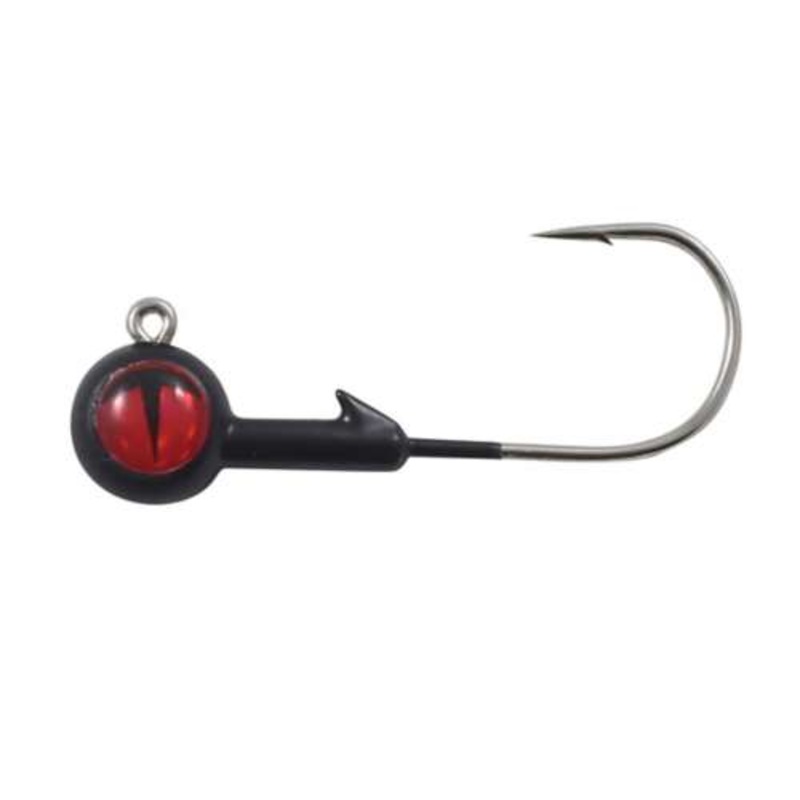 Northland Tackle Tungsten Jig 1/4 Oz Qty 2 Black