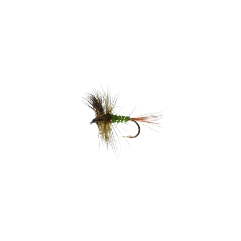 Perfect Hatch Dry Fly Green Drake #10
