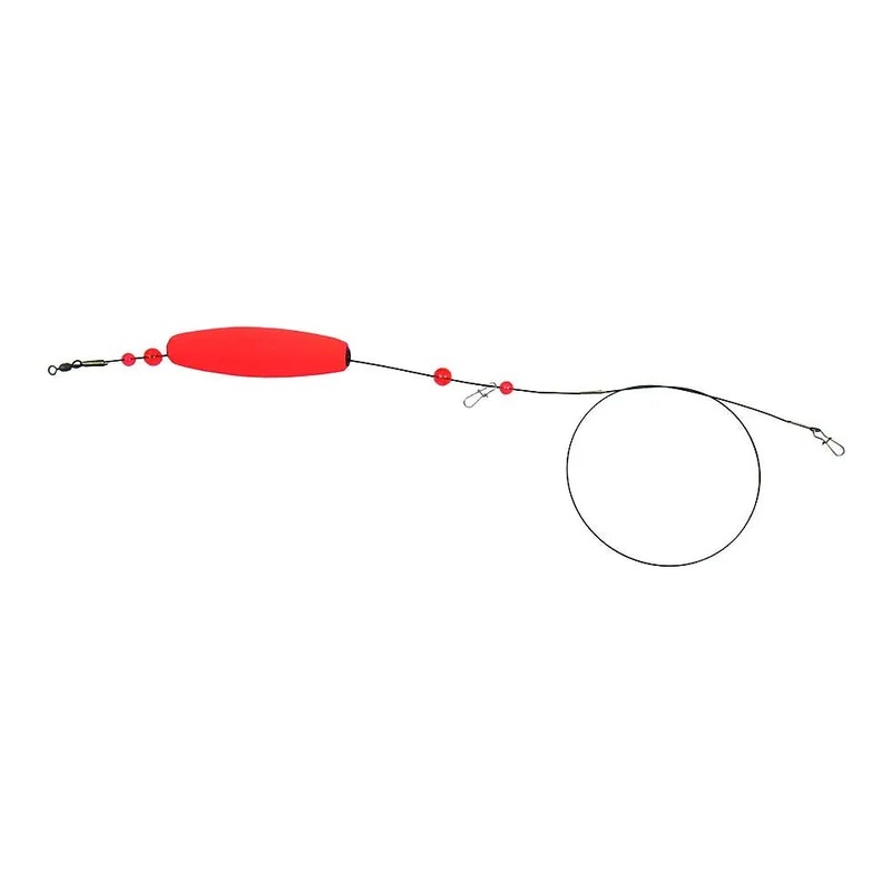 Sea Striker Coated Wire Rattle Float Rig 3 Cigar Float 40Lb
