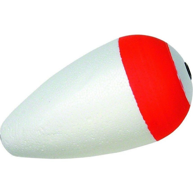 Sea Striker Pear Float 4 Red/White Qty 1