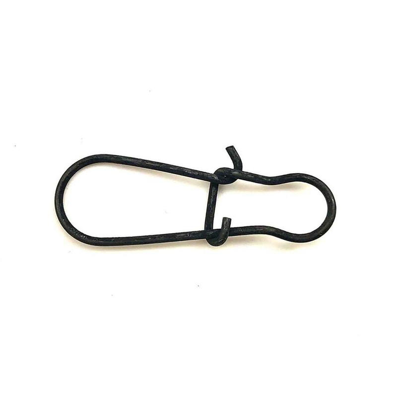 Sea Striker Stainless Duo-Lock Snaps Size 6 150Lb Test Black Qty 10