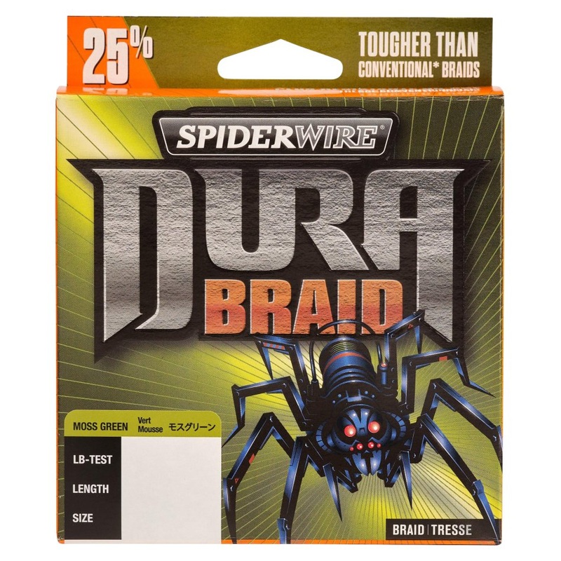 Spiderwire Durabraid 150 Yards Moss Green