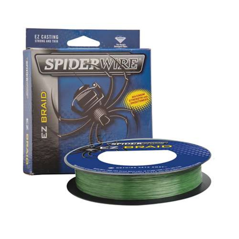 Spiderwire EZ Braid Line 110yd Filler Spool Moss Green