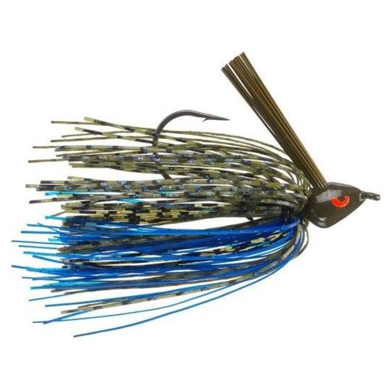 Stanford Baits Boom Boom OG Gangsta Swim Jig 3/8 Oz Blue Melon Qty 1