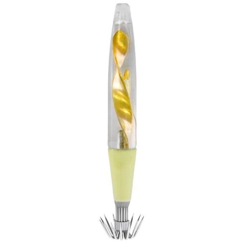 Zak Tackle Squid Jig Yellow Twist