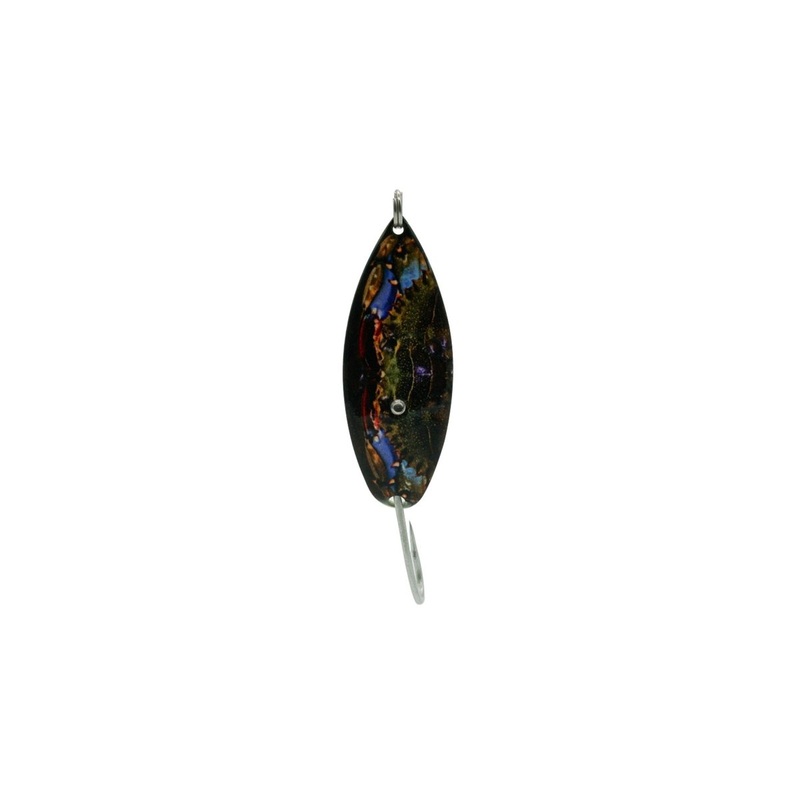 Aqua Dream Live Bait Weedless Willow Spoon 3/8 Oz Blue Crab