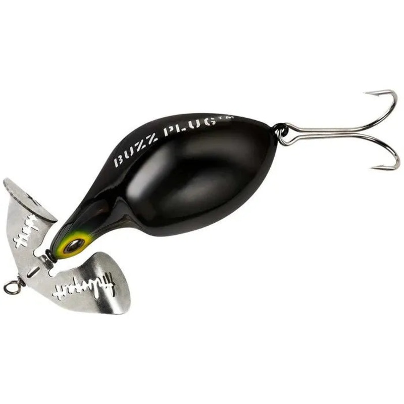 Arbogast Buzz Plug Topwater Buzz Bait 2-7/8 1 Oz Black