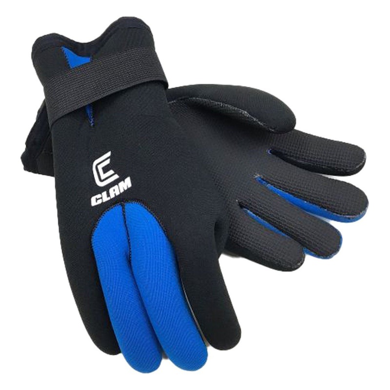 Clam Neoprene Ice Fishing Gloves
