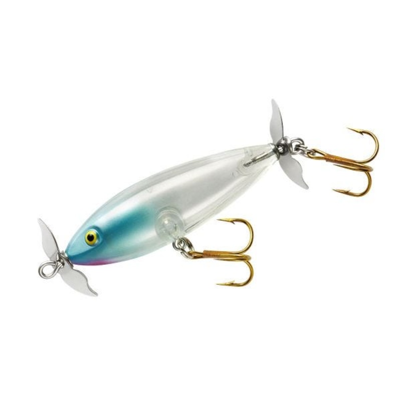 Cotton Cordell Crazy Shad 3 3/8 Oz Clear Blue Nose